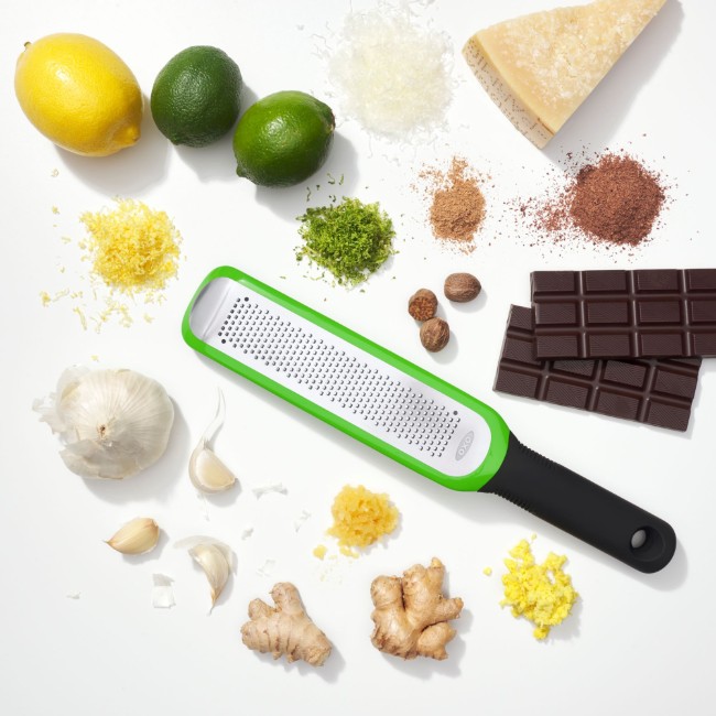 Универсално ренде, неръждаема стомана, "Good Grips", зелено - OXO