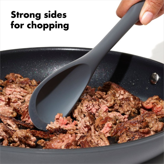 Силиконова лъжица за готвене, 30.5 см, "Good Grips", Черна - OXO