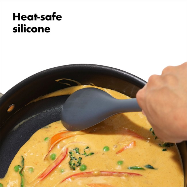 Силиконова лъжица за готвене, 30.5 см, "Good Grips", Черна - OXO