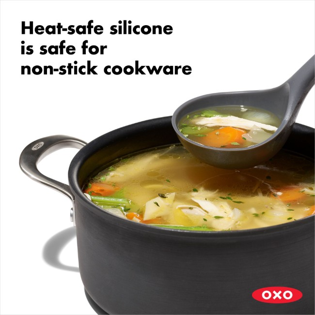 Кавичка, силикон, 34.3 см, "Good Grips", черно - OXO