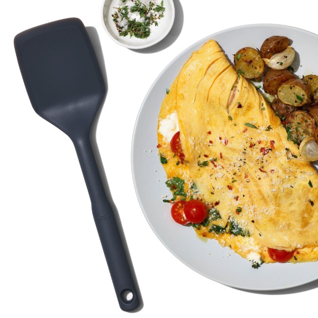 Готварска шпатула, силикон, 31 см, "Good Grips", черно - OXO