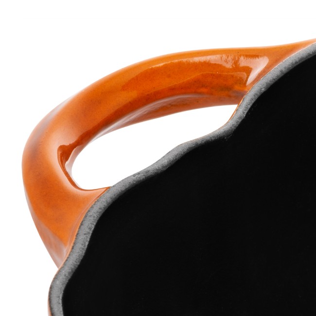 Тенджера Cocotte с форма на тиква, чугун, 24 см/3,45 л, канела - Staub