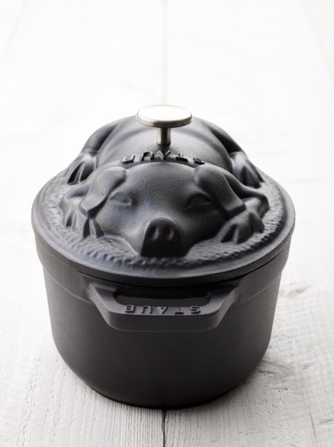 Тенджера "Cocotte cochon", чугун, 17см/1л, Black - Staub