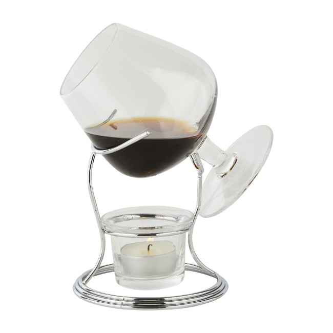 Поставка с чаша за коняк, 350 мл, изработена от стъкло - от BarCraft