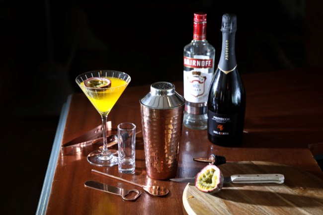 Коктейлен комплект, 7 части, неръждаема стомана, Copper - BarCraft