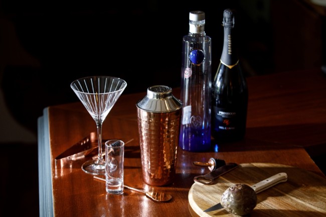 Коктейлен комплект, 7 части, неръждаема стомана, Copper - BarCraft