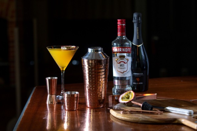 Коктейлен комплект, 7 части, неръждаема стомана, Copper - BarCraft