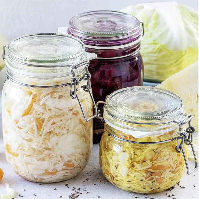 Комплект от 4 тежести за ферментация, изработени от стъкло, 7 см - Westmark