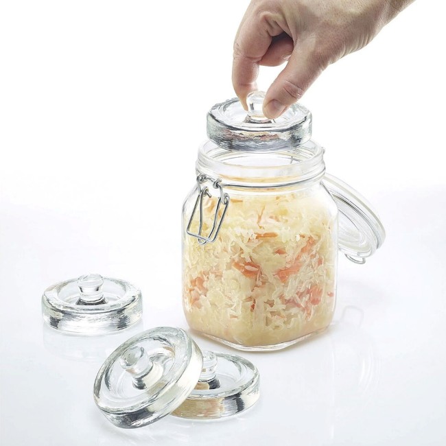 Комплект от 4 тежести за ферментация, изработени от стъкло, 8 см - Westmark