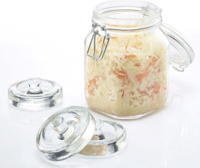 Комплект от 4 тежести за ферментация, изработени от стъкло, 8 см - Westmark