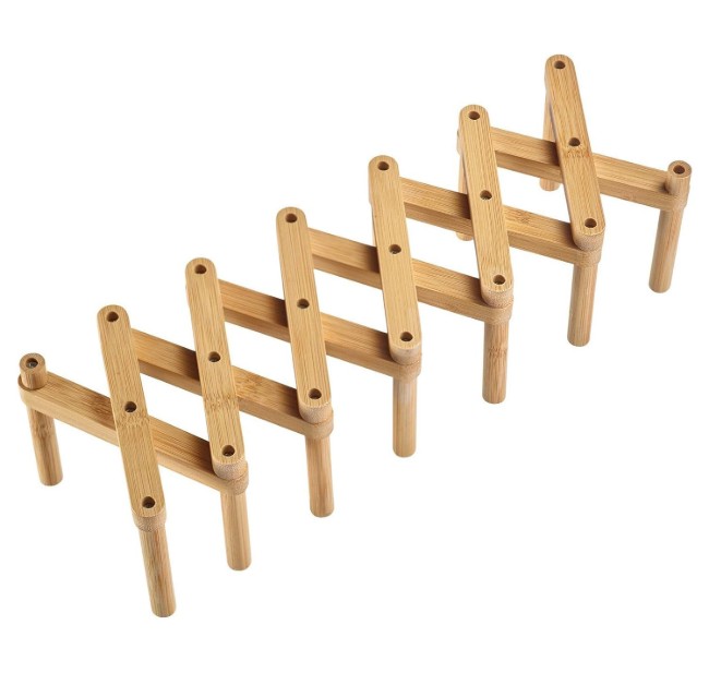 Разтегателна сушилница за съдове, бамбук, 9.5 x 12 x 9 см - Westmark