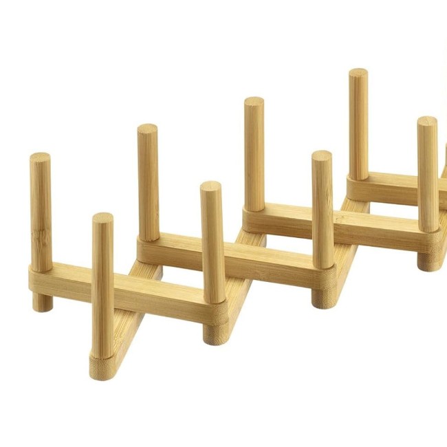 Разтегателна сушилница за съдове, бамбук, 9.5 x 12 x 9 см - Westmark