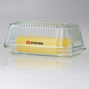 Поставка за масло с капак, изработена от стъкло - Zokura