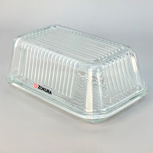 Поставка за масло с капак, изработена от стъкло - Zokura