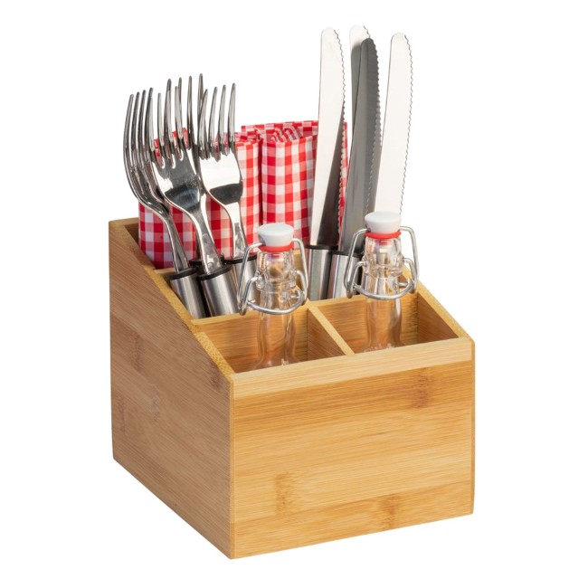 Държач за прибори, 5 отделения, бамбук, "Tapas + Friends" - Westmark