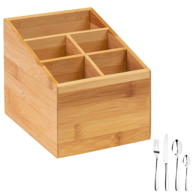 Държач за прибори, 5 отделения, бамбук, "Tapas + Friends" - Westmark
