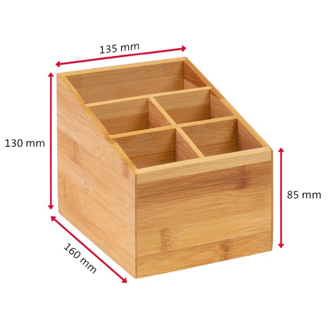 Държач за прибори, 5 отделения, бамбук, "Tapas + Friends" - Westmark