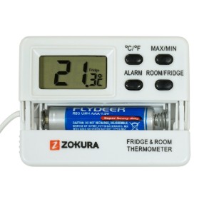 Цифров термометър за хладилник/фризер и стая - Zokura