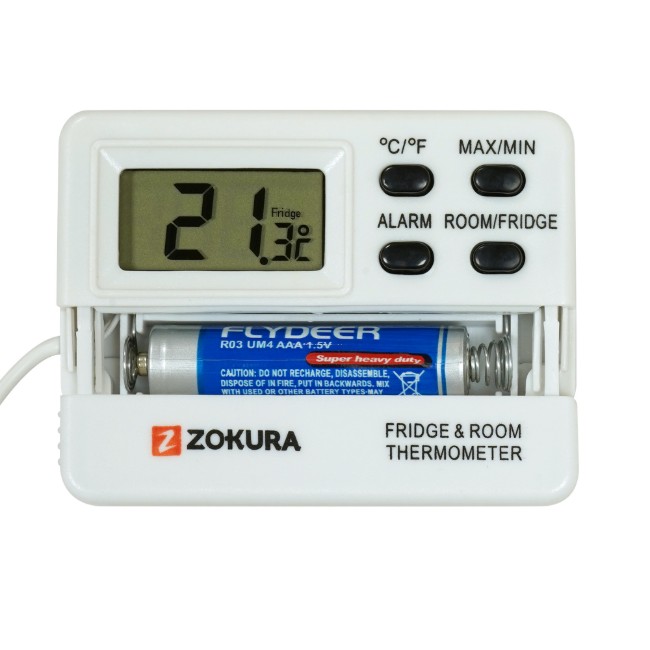 Цифров термометър за хладилник/фризер и стая - Zokura