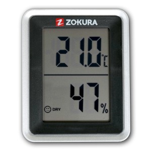 Цифров термометър и хигрометър - Zokura