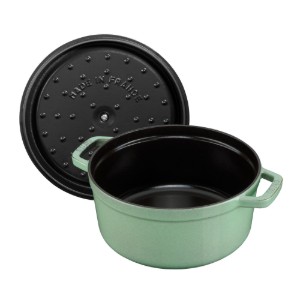 Чугунена тенджера Cocotte, 26 см / 5,2 л, Sage - Staub