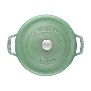 Чугунена тенджера Cocotte, 26 см / 5,2 л, Sage - Staub