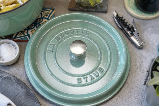 Чугунена тенджера Cocotte, 26 см / 5,2 л, Sage - Staub