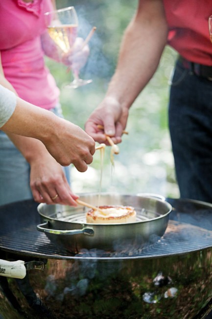 Комплект за опушване на храна от неръждаема стомана, 28 см, "Specialties 3" - Demeyere