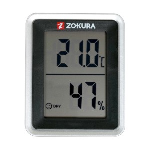Цифров термометър и хигрометър - Zokura