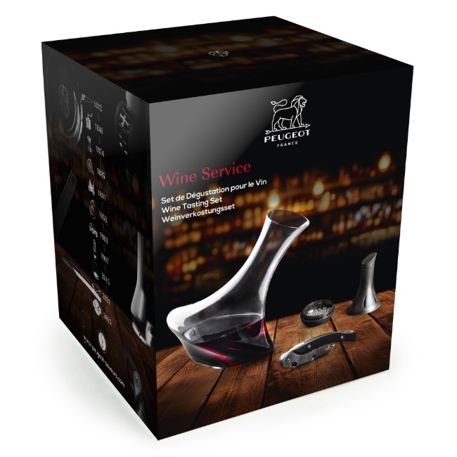 Комплект за дегустация на вино, 3 части - Peugeot
