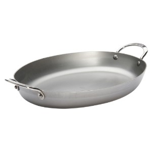 Овален тиган "Mineral B", 36 x 24 см - de Buyer