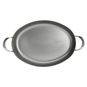 Овален тиган "Mineral B", 36 x 24 см - de Buyer