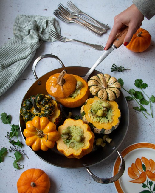 Тиган за паеля "Mineral B", 32 см - марка de Buyer