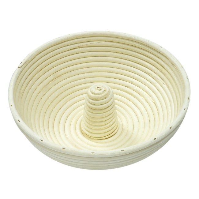 Кошница за втасване на тесто за традиционен хляб Couronne, 30 см, ратан - Zokura