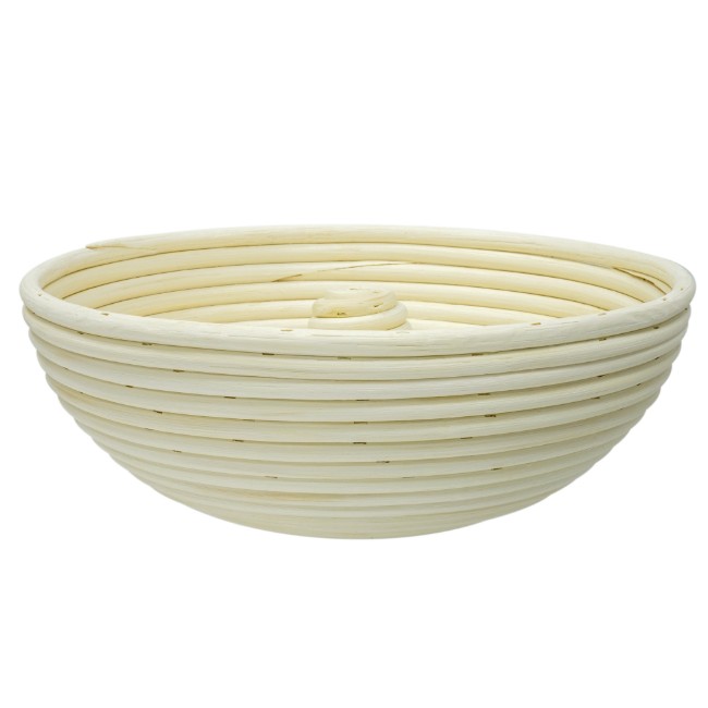 Кошница за втасване на тесто за традиционен хляб Couronne, 30 см, ратан - Zokura