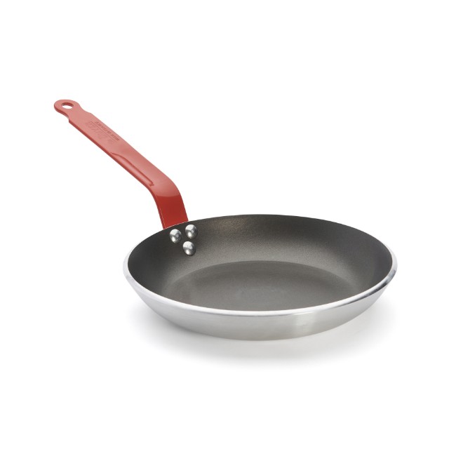 Тиган с незалепващо покритие "CHOC HACCP", 24 см, червен - марка de Buyer