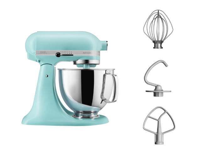 "Artisan" постоянен миксер, купа 4.8L, модел 125, минерална вода - KitchenAid