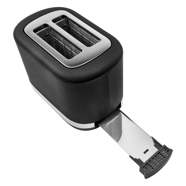 Тостер с 2 отделения, 980 W, чугунен черен - KitchenAid