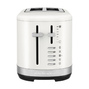 Тостер с 2 отделения, 980 W, Порцеланово бял - KitchenAid
