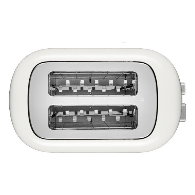 Тостер с 2 отделения, 980 W, Порцеланово бял - KitchenAid