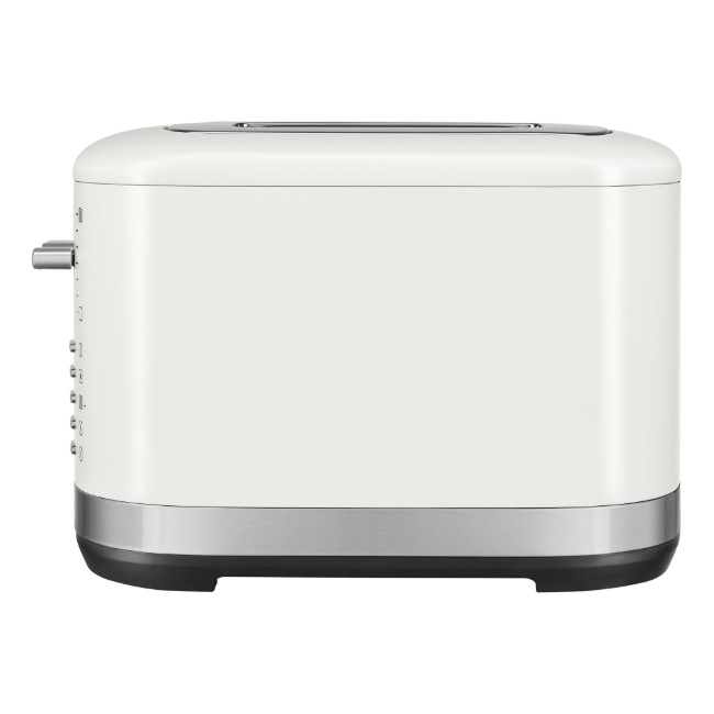 Тостер с 2 отделения, 980 W, Порцеланово бял - KitchenAid