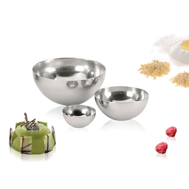 Полусферична форма, неръждаема стомана, 12 см - de Buyer