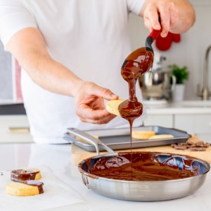 Лъжица за готвене, пластмасова, 34 см, "Classic", Empire Red - KitchenAid