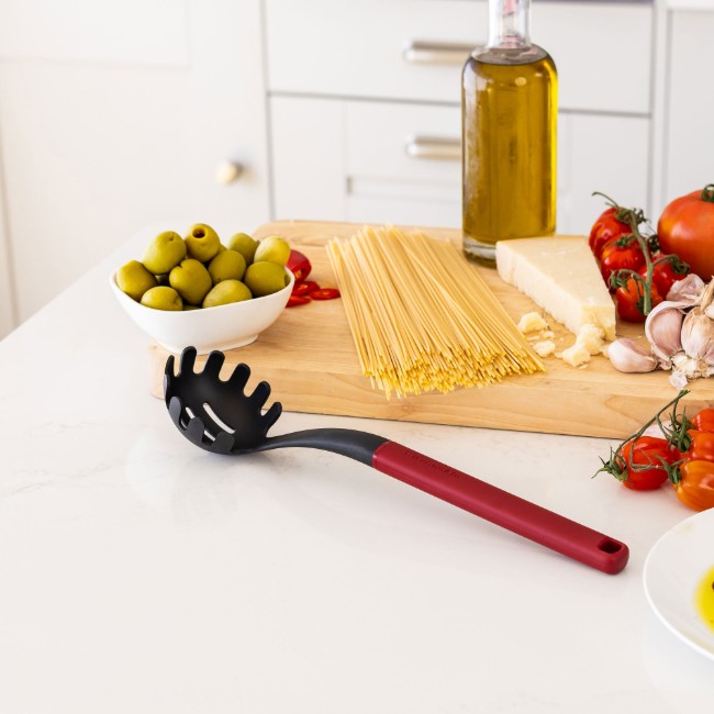 Лъжица за сервиране на спагети, пластмаса, 34 см, "Classic", Empire Red - KitchenAid