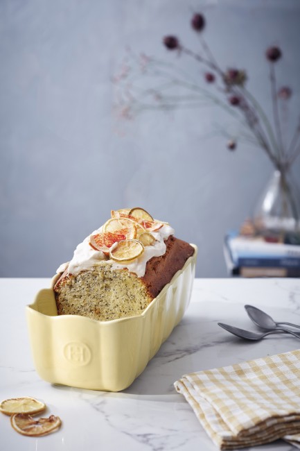 Форма за печене на пандишпан, керамика, 28,5x13 см/1,8 л, Vanilla - Emile Henry