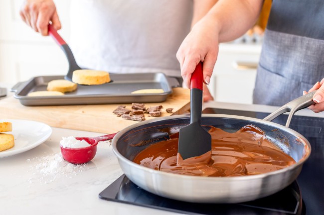 Гъвкава шпатула, силиконова, 30 см, "Classic", Empire Red - KitchenAid