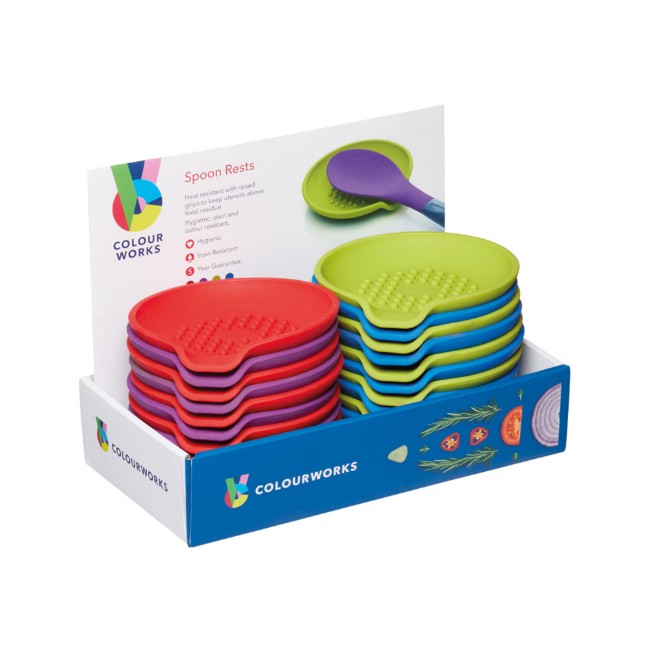 Подложка за лъжица, силикон, 12 см - Colourworks