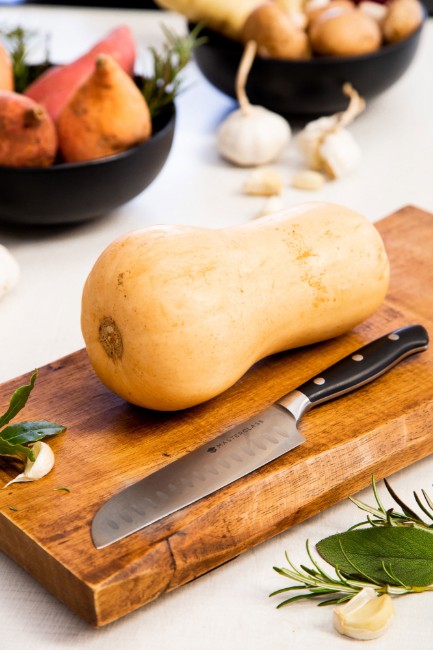 Нож сантоку, неръждаема стомана, 26 см, "EdgeKeeper" - MasterClass