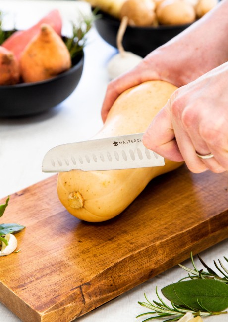 Нож сантоку, неръждаема стомана, 26 см, "EdgeKeeper" - MasterClass