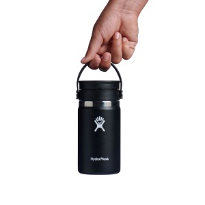 Термоизолационна бутилка от неръждаема стомана, 355 мл, "Wide Sip", Black - Hydro Flask